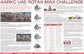 AARKC UAE ROTAX MAX CHALLENGE rmc information 2017-18.pdfThe ROTAX product range consists of the traditional chain drive engines (125 Micro MAX to 125 MAX) without gearbox and the