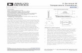 2-Terminal IC Temperature Transducer · 2016-11-04 · 2-Terminal IC Temperature Transducer Data Sheet AD590 Rev. G Document Feedback Information furnished by Analog Devices is believed