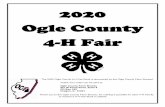 2020 Ogle County 4-H Fair · 2020-03-31 · 2020 Ogle County 4-H Fair . The 2020 Ogle County 4-H Fair Book is sponsored by theOgle County Farm Bureau! Thank You notes can be sent