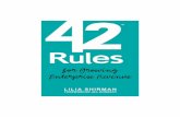 “42 Rules for - Happy · 2009-12-06 · 42 Rules for Growing Enterprise Revenue 1 Foreword Foreword by Jill Konrath Selling to large enterprises is complicated. Selling complex