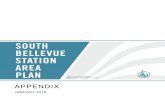 SOUTH BELLEVUE STATION AREA PLAN · 2019-05-08 · SOUTH BELLEVUE STATION AREA PLAN APPENDIX · CONTENTS · PAGE III ... 104th Avenue SE. In some instances, where noted, ... Bellevue