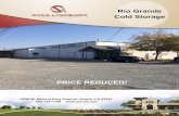 Rio Grande Cold Storage€¦ · 5020 W. Mineral King Avenue, Visalia, CA 93291 559-734-1700  PRICE REDUCED! Rio Grande Cold Storage +/-18.15 acres Packing & Cold Storage