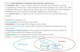 Title : Oceanography of marginal seas and the coastal zone ... · Physical Oceanography is the study of physical properties and dynamics of the oceans. ... topography of the seafloor