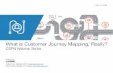 What is Customer Journey Mapping, Really?...Customer Perspective (VoC) End-to-End & 360° Interactions. An “experience” driven methodology used to understand customers – through
