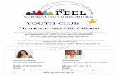 Youth Club - peelinstitute.org.uk · young people and children with learning disabilities. Join us to keep fit and active and speak with friends! For children ages 7 to 15 years old.