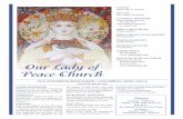 Our Lady of Peace Church · WILL RESUME IN JANUARY. SATURDAY, NOVEMBER 25, 2017 4:00 p.m. Tom Ridenour (Fran Ridenour) ... 10:00 a.m. Nicolas Zeyen (Theresa Kucsma) FRIDAY, DECEMBER