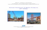 Annual Summary of Major Projects (FY 2006) · • Intercounty Connector, Maryland • I-80/San Francisco-Oakland Bay Bridge (East Span), Califronia ... A member of the Major Projects