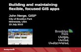 Building (and Maintaining) Flexible, Focused GIS Web Apps · Neighborhood Into Neighborhood reports 128 Citywide CityView Department CityViews ArcGlS Online layers 156 123 129 164