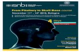 From Pituitary to Skull Base course€¦ · Endoscopic Skull Base Surgery of Bologna, with the participation of internationally renowned surgeons. Ours is a mixed group of ENT surgeons