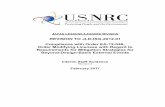 JLD-ISG-2012-01, Revision 2, Compliance with Order …On May 4, 2012, NEI submitted NEI 12-06, Revision B [Reference 23], to provide specifications for an industry-proposed methodology