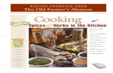 GG uu ii dd ee tt oo Spices Herbs in the Kitchen€¦ · Guide to Spices & Herbs in the Kitchen B3 N Almanac.com Allspice Flavor Allspice tastes like a blend of cinnamon, nutmeg,