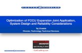 Optimization of FCCU Expansion Joint Application, System ... · DESIGN (cont’d) Primary Mechanical Design Consideration in an FCCU 8. Design Basis • Preferred Orientation –Vertical