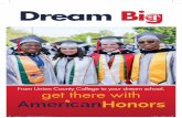 Dream Big · her teaching, mentoring, and advising. Her classes include Freshman Composition Writing, Public Speaking, and Second Language Acquisition. Her publication entitled The