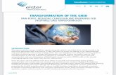 TRANSFORMATION OF THE GRID · utility is exhibited when the technical solutions enable business processes. BUSINESS PROCESS MANAGEMENT FOR EFFICIENCY Operational awareness opens the