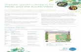 Popular garden designs for Perth and the South West · Popular garden designs for Perth and the South West As our state experiences the effects of a drying climate, more ... Often