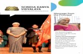 Scindia Kanya Vidyalaya · This newsletter comes to you with sparkling Div-vali wishes of good health and happiness. Top Ranked Girls Boarding School Skilled SKVian SCINDIA KANYA