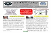ASSET NEWSLETTER STARGAZER · 2017-04-20 · STARGAZER ASTRONOMICAL SOCIETY OF SOUTH EAST TEXAS P O BOX 654 ... You can bring your scope and set it up on the George Observatory deck.