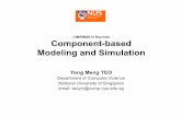 CIMSIM2012 Keynote Component-based Modeling and Simulationteoym/pub/12/2012-Sep... · 2. FormalModel Execution 15.3 209.5 420.6 TOTAL 308.3 650.8 994.2 25 September 2012 ValidationCost