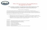 The ICA Course Accreditation Program (CAP) and CAP/CAP/CAP_program...Class A in which an entire course can be accredited. This version is a full-course accreditation in which 8 designated