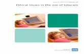 ADULTS’ SERVICES REPORT 30 Ethical issues in the use of telecare · 2015-04-03 · Special thanks go to our former colleague, David Ellis. iv Ethical issues in ... telemedicine.