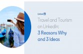 Travel and Tourism on LinkedIn: 3 Reasons Why and 3 Ideas · expand your reach #travel #businesstravel 7.5MM #airtravel 7.0MM followers 6.8MM followers followers LinkedIn members