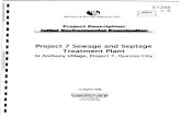 Project 7 Sewage and Septage Treatment Plant...MAYNILAD WATER SERVICES, INC. Project Description/ Project 7 Sewage and Septage Treatment Plant St Anthony Village, Project 7, Quezon