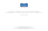 Analysis of heat recovery in supermarket …736948/...Analysis of heat recovery in supermarket refrigeration using carbon dioxide as refrigerant Amir Abdi Master of Science Thesis