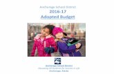 Anchorage School District 2016-17 Adopted Budget · Amount required to fund second half of Adopted FY 2015-2016 Budget: $ 119,705,484 $ 100,301,268 $ 19,404,216 January 1, 2016/June