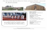 The Most Holy Body & Blood of Christ (Corpus Christi) May 29, 2016 · 2016-05-27 · 4 EVENTS CLLABORATIVEOLLABORATIVEO NNEWS & EVENTS Miscellaneous Information “Sock Hop” S aturday,
