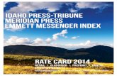 idaho press-tribune meridian press emmett messenger indexbloximages.chicago2.vip.townnews.com/idahopress... · 3 | RATES MAY ALSO BE VIEWED AT IDAHOPRESS.COM/RATE CARD DOMINANCE DISPLAY