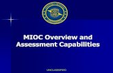 MIOC Overview and Assessment Capabilities - …...Assessment Capabilities UNCLASSIFIED Michigan Fusion Centers Michigan Intelligence Operations Center (MIOC) Detroit & Southeast Michigan