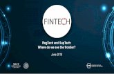 RegTech and SupTech: Where do we see the frontier?pubdocs.worldbank.org/en/841991528990787287/04062018... · tech. Monitoring AML/CFT is difficult, because of the low quality and