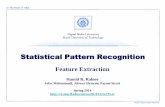 Statistical Pattern Recognitionce.sharif.edu/courses/92-93/2/ce725-2/resources... · 5 Sharif University of Technology, Computer Engineering Department, Pattern Recognition Course