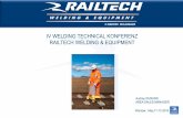 IV WELDING TECHNICAL KONFERENZ RAILTECH WELDING & … · The world leader in rail fastening systems and ballast-less tracks. • World leader in rail fastening systems and ballast-less