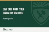 2020 California cyber innovation challengecontent-calpoly-edu.s3.amazonaws.com/cci/1/documents/CCIC 2020 Marketing.pdfThe event’s proper name is the California Cyber Innovation Challenge