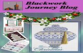 Blackwork Journey Blog December 2015.pdf · 2018-10-07 · Blackwork Journey Blog – December 2015 8 Stitches used: Back stitch Eyelet stitch See diagrams Tapestry needle No.24 Small