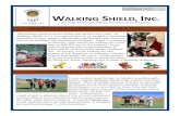 Fall/Winter 2019 WALKING SHIELD, INC. · walkingshield.org î Walking Shield, in partnership with OneSight conducted three vision clinics in 2019. The vision clinics provided a comprehensive