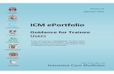 FICM ePortfolio Guidance Trainee 2016 v1...from all users of all NHS e-portfolio users. Click ‘Add Recipients’ if you want to find another recipient and repeat the process as necessary.