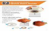 Eye Anatomy Model Quick Start Guide - Realityworks...The Eye Anatomy Model is a 3x-enlarged representation, featuring a split-shell construction to allow for viewing the inner eye