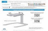 DCS1 2012 DCS1 the Document Camera Stand - Assembly Guide Document Camera Function only works with iPad