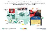 New Orleans - Injury Free Orleans Playground App.pdf · New Orleans Neighborhood Associations representing neighborhoods, which have been restored following Hurricane Katrina, may