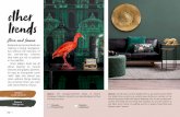 Other trends - 15 decorating trends, 2020 | Habitat plus 12 ...other trends flora and fauna Botanical and animal looks are making a strong resurgence, but without the tackiness of