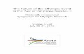 ICOS 2016 International Symposium for Olympic Research - … · 2016-07-22 · Symposium for Olympic Research Vitória, Brazil July 30-31, 2016 Centre of Olympic Studies ... Olympic