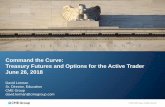 Command the Curve: Treasury Futures and Options for the ... · Treasury futures … • Generally calls for delivery of $100,000 face value* • Treasury futures ADV in 2018 of 4.50