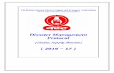 Disaster Management Protocol - bestundertaking.combestundertaking.com/in/pdf/DisasterManagementProtocol2016-17.pdfis about the disaster management plans for the electric supply distribution.