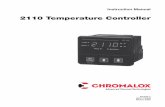 2110 Temperature Controller - Chromalox, Inc.€¦ · 2 2. Introduction Description The Chromalox 2110 Temperature controller offers simple setup, flexibility and control features