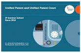 Unified Patent and Unified Patent Court - Osborne Clarke · 2018-08-29 · Operational competence of the Unified Patent Court † Unitary Patent (if declared as such, deadline: 1