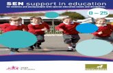 for children and young people with special education needs and … · 2020-06-10 · SEN support in education 0-25 The Special Educational Needs or Disability (SEND) Code of Practice