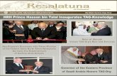HRH Prince Hassan Inaugurates TAG- HRH Prince Hassan Inaugurates TAG-Knowledge There is an urgent necessity