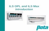 ILS OPL and ILS Max Introduction - U S Chemical · • ILS OPL handles about 200 Kg (500 lbs) of combined washer tonnage. • ILS Max handles about 900 Kg (2000 lbs) of combined washer